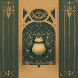 Midjourney Prompt for Vintage Pokemon Tarot