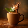 Midjourney Prompt for Realistic Liquid Burst Photography