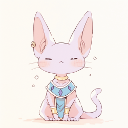 Midjourney Prompt for Cute Dragon Ball Character