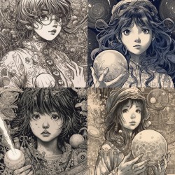 Manga Character Portraits