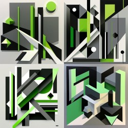 Modern Geometric Art Creations