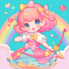 Midjourney Prompt for Kawaii Game Character Design