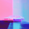 Midjourney Prompt for 80s Glitch Art