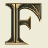 Midjourney Prompt for Elegant Blackletter Typography