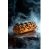 Midjourney Prompt for Eerie Halloween Food Photography