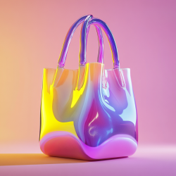 Midjourney Prompt for Iridescent 3D Product Showcase