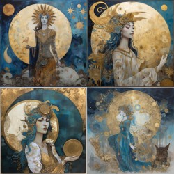 Whimsical Mythology-Inspired Art Prints