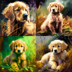 Impressionistic Animal Portraits