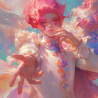 Midjourney Prompt for Dreamy Anime Character