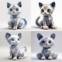 Oriental Ceramic Creatures