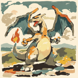 Midjourney Prompt for Retro Pokemon Art