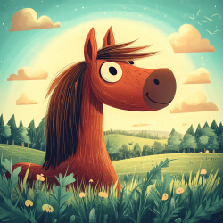 Midjourney Prompt for Playful Cartoon Animal Portrait