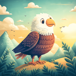 Midjourney Prompt for Playful Cartoon Animal Portrait