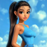 Midjourney Prompt for Stylish Cartoon Artist Model for Instagram