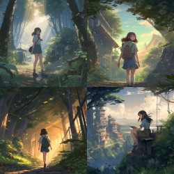 Expressive Anime Character Art