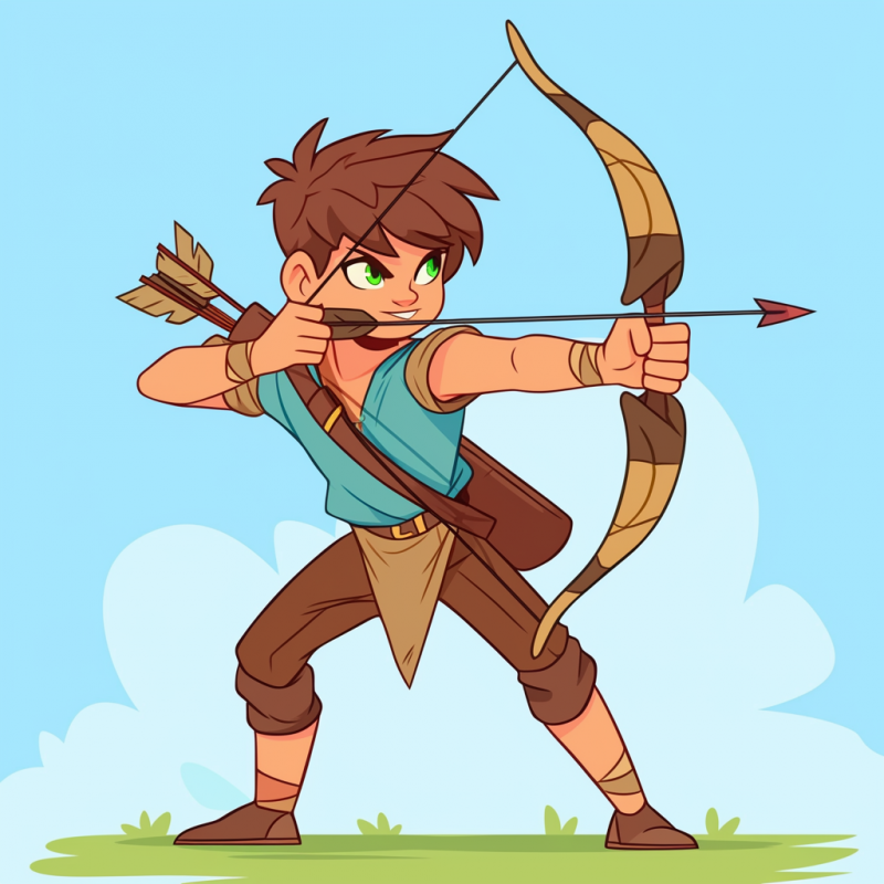 Midjourney Prompt for Cute Fantasy Game Character Design