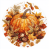 Midjourney Prompt for Autumn Icons Thanksgiving Clipart