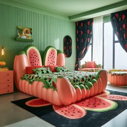 Midjourney Prompt for Fruit Fantasy Interiors