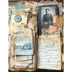 Midjourney Prompt for  Travel Junk Journal Pages