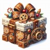 Midjourney Prompt for Christmas Steampunk Gingerbread Cliparts