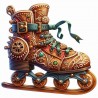 Midjourney Prompt for Christmas Steampunk Gingerbread Cliparts