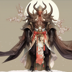 Midjourney Prompt for Japanese Fantasy Character Design