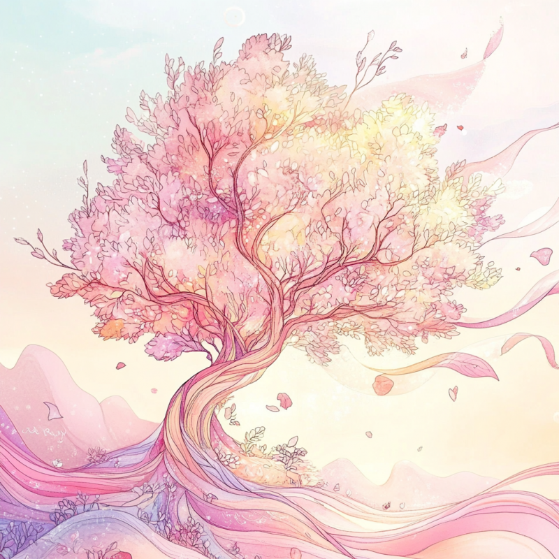 Midjourney Prompt for Whimsical Pastel Adventure Illustration