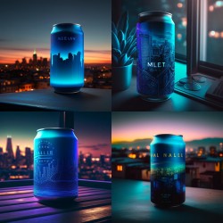 Crisp Drink Ad Visuals