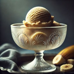 Banana Rum Ice Cream