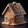 DALL-E Prompt for Gingerbread Sculptures With Embroidery