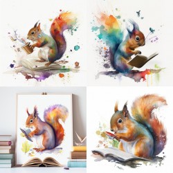 Whimsical Wildlife Art