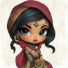 Midjourney Prompt for Unique Chibi Character Portrait