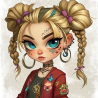 Midjourney Prompt for Unique Chibi Character Portrait