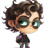 Midjourney Prompt for Unique Chibi Character Portrait