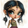 Midjourney Prompt for Unique Chibi Character Portrait