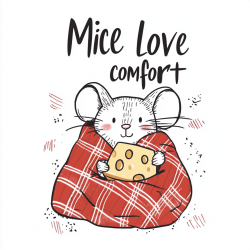 Midjourney Prompt for Cozy Companions in Plaid