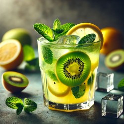 Kiwi and Lemon Fruit Punch