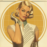 Midjourney Prompt for Vintage Art Deco Portrait