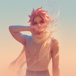 Midjourney Prompt for Pastel Anime Character Render