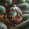 DALL-E Prompt for Timeless Christmas Ornament Cards