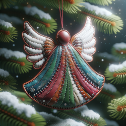 DALL-E Prompt for Timeless Christmas Ornament Cards