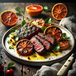 Spicy Citrus Skirt Steak