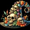 DALL-E Prompt for Fantasy Halloween Hats Cliparts Illustrations