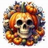 DALL-E Prompt for Spooky Halloween Pumpkins Illustrations