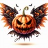 DALL-E Prompt for Spooky Halloween Pumpkins Illustrations