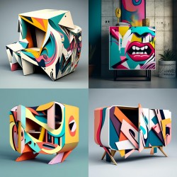 Geometric Graffiti Essence