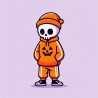 DALL-E Prompt for Animated Skeleton Characters