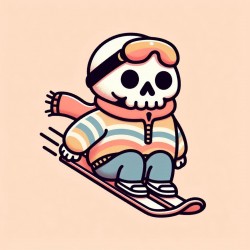 DALL-E Prompt for Animated Skeleton Characters