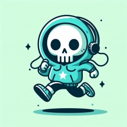 DALL-E Prompt for Animated Skeleton Characters