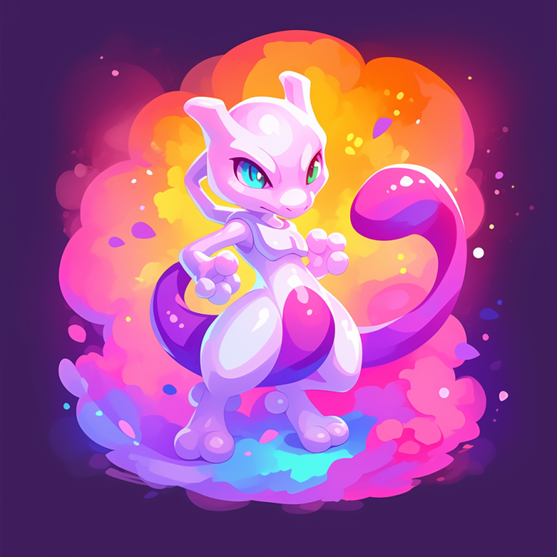 Midjourney Prompt for Cute Cartoon Pokemon